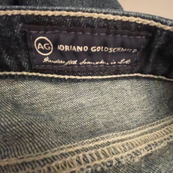 Adriano Goldschmied the Malibu Crop Pant Jeans size 27R AG - Picture 4 of 8